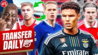 Arsenal Eye Benfica Defender, Smith-Rowe/Mudryk Swap Deal Proposed & Holding In Demand!