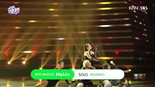 JENNIE - SOLO 181225 @SBS Gayo Daejun 2018 (2018 SBS 가요대전)