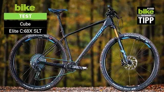 Cube Elite C:68X SLT: Carbon-Hardtail 2020 im BIKE-Test