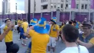 Sweden football fans in Kyiv (EURO 2012) - The Final Countdown