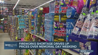 High demand for fireworks during pandemic leads to shortage ahead of summer holidays