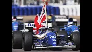 F1 1994 Australia GP Damon Hill Wins The Race Scene