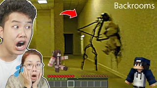 Minecraft, Nhưng bqThanh và Ốc Phát Hiện Ra Có Rất Nhiều Quái Vật Trong The Backrooms...