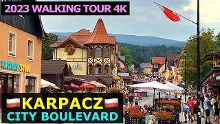 Karpacz 2023 in Poland Karkonosze - Would You Enjoy 4K Summer Walking Tour With Me?