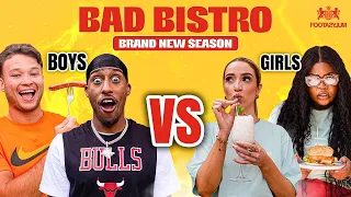 Yung Filly, Nella Rose, Johnny Carey & GK Barry take on BAD BISTRO | S3 EP1 @Footasylumofficial