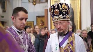 Великий Четверг. Чин омовения ног совершил Митрополит Вениамин