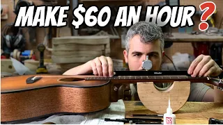 How To Make $60 An Hour As a Guitar Tech/Starting Luthier!