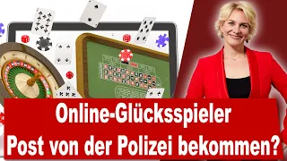 Online-Glücksspiel - Post von der Polizei/Staatsanwaltschaft bekommen? Ermittlungsverfahren droht?