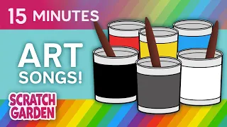 Art Songs! | Learning Songs Collection | Scratch Garden