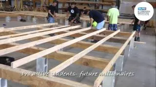 Bearers and Joists Practical Activity #buildingeducation #diy #carpentrytips #building