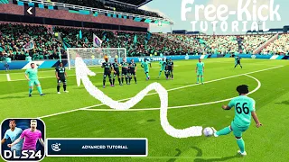 Dls 24 Freekick Tutorial | Dream league soccer 2024 FreeKick Tutorial #dls24