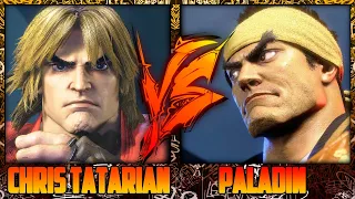 【 SF6 】CHRIS TATARIAN [ KEN ] VS PALADIN [ RYU ]【 STREET FIGHTER 6 】