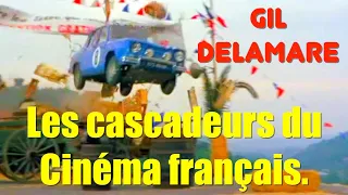 Gil Delamare. Cascadeur du cinéma français. Ses cascades en compilation.