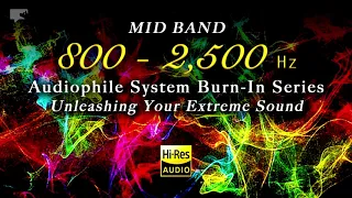 Extreme Burn-In: 800 - 2,500 Hz (Mid Band) | odear