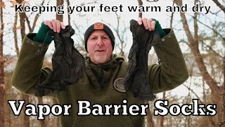 Vapor Barrier Socks / Warm and dry feet