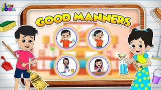 Good Manners For Kids | Good Habits | Kids Learning Video | Kids vocabulary | Puntoon Classroom