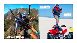 First Time Paragliding In Cape Town| Racing ATV's In Atlantis Dunes Cape Town.