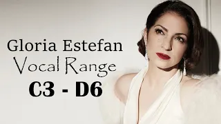 [HD] Gloria Estefan Vocal Range (C3 - D6) - The Queen of Latin Music