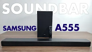 Soundbar Samsung A555 - O SOM É BOM? Review e Análise