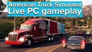 American Truck Simulator - Live PC gameplay