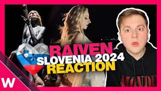 🇸🇮 Raiven - Veronika REACTION | Eurovision 2024 Slovenia