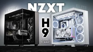 H9 Flow or Elite?! NZXT Stepped Up! | RGB & Blackout Gaming PC Build | ROG Strix RTX 4090, i9 13900K