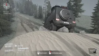 MudRunner: G500 offroad testing ends really bad on circuito 4x4 (custom map)