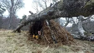 SHELTER. Making a Debris Hut. Bushcraft Basics 2