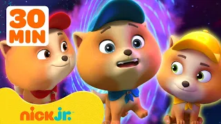 PAW Patrol Junior Patrollers' Best Moments! w/ Nano, Mini, and Tot | 30 Minutes | Nick Jr.