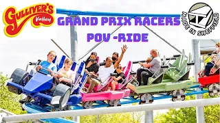 Grand Prix Racers | Gullivers Valley | POV | Ride ON