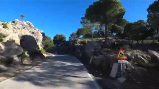 Ruta en coche Subida Puerto de las Palomas desde Grazalema sentido Sahara de la Sierra hasta la cima