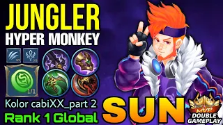Unstoppable Jungler Sun Double MVP Plays! - Top 1 Global Sun by Kolor cabiXX_part 2 - MLBB