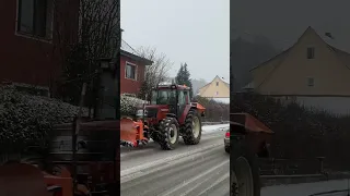 Fiatagri F100 in Winterdienst