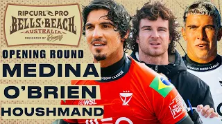 Gabriel Medina, Liam O'Brien, Cole Houshmand | Rip Curl Pro Bells Beach 2024 - Opening Round