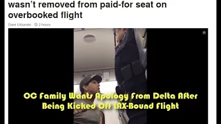 OC Family Wants Apology From Delta After Being Kicked Off LAX Bound Flight  2017