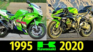 ✅ Kawasaki Ninja ZX-6R - Эволюция ! Все Модели по Годам ☝!