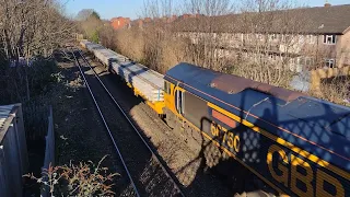 No.190 18th January 24 Long Eaton Town Level Crossing 66750