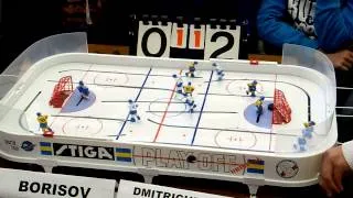 Table Hockey. Moscow Open 13.  Borisov-Dmitrichenko. Game 3