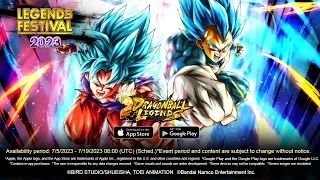 LL SSGSS Goku & SSGSS Evolved Vegeta TRAILER! - DB Legends - Legends Festival 2023 Reveals Edit