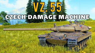 Không thể dừng chơi chiếc xe này! | Vz. 55 World of Tanks