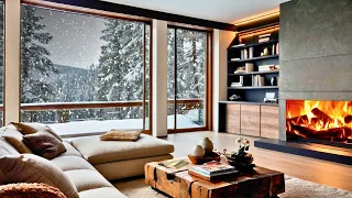 Winter Forest Hideaway | Experience the Tranquil Snowy Bliss and Cozy Ambiance