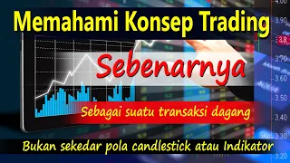 Memahami Konsep Trading sebenarnya sbg Transaksi Dagang, Bukan Sekedar Pola Candlestick/Indikator