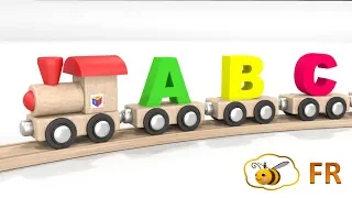 Apprendre l'alphabet en français Le train et l’alphabet Dessin animé pour les petits