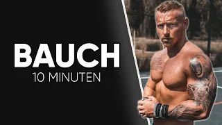 10 Min BAUCH Workout zum Mitmachen (Ohne Geräte für Zuhause)