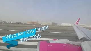 2023.07.15.08:37 Wizz Air flight 5W7085 taking off from Abu Dhabi International Airport