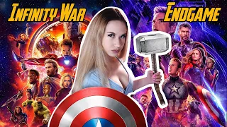 Avengers Infinity War & Endgame COMBINED | First Time Watching | Movie Reaction & Review