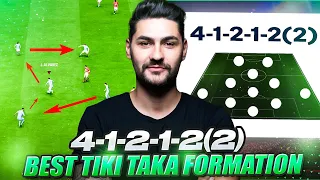 EA FC 24 MOST META FORMATION FOR TIKI TAKA TUTORIAL!! 4-1-2-1-2 (2) BEST TACTICS & INSTRUCTIONS!!