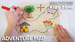 SMURFS: THE LOST VILLAGE: Smurf Scout Camp: Make Your Own Adventure Map | Sony Pictures Kids Zone