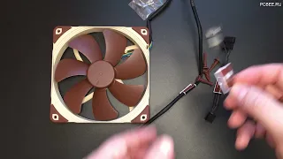 Noctua NF A14 PWM (140 мм) - премиум вентилятор 4-pin