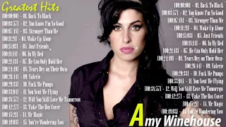 Amy Winehouse Greatest Hits Playlist | Amy Winehouse Best Songs